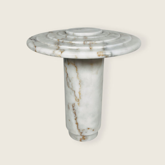 Vesta Table Lamp - Cheetah White