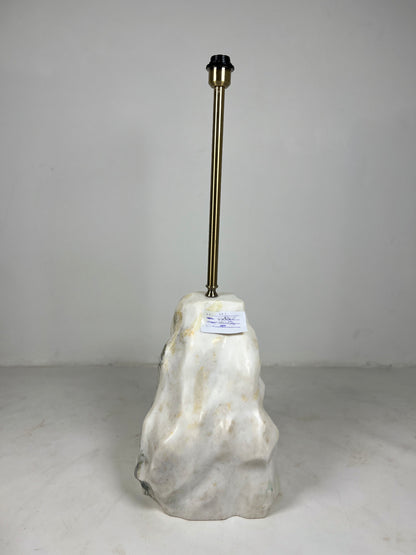 Tall Stone Lamp - Gray Commando