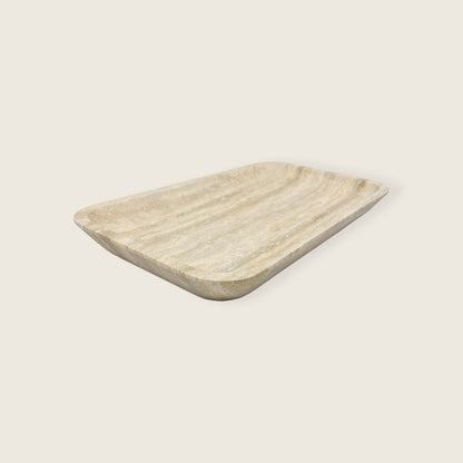 Carlotta Travertine Tray