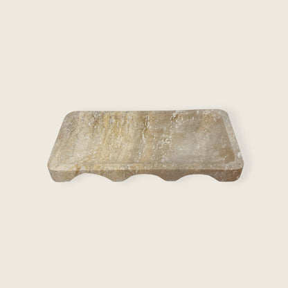 Loam Travertine Tray