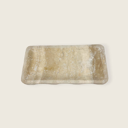 Travertine Wide Tray