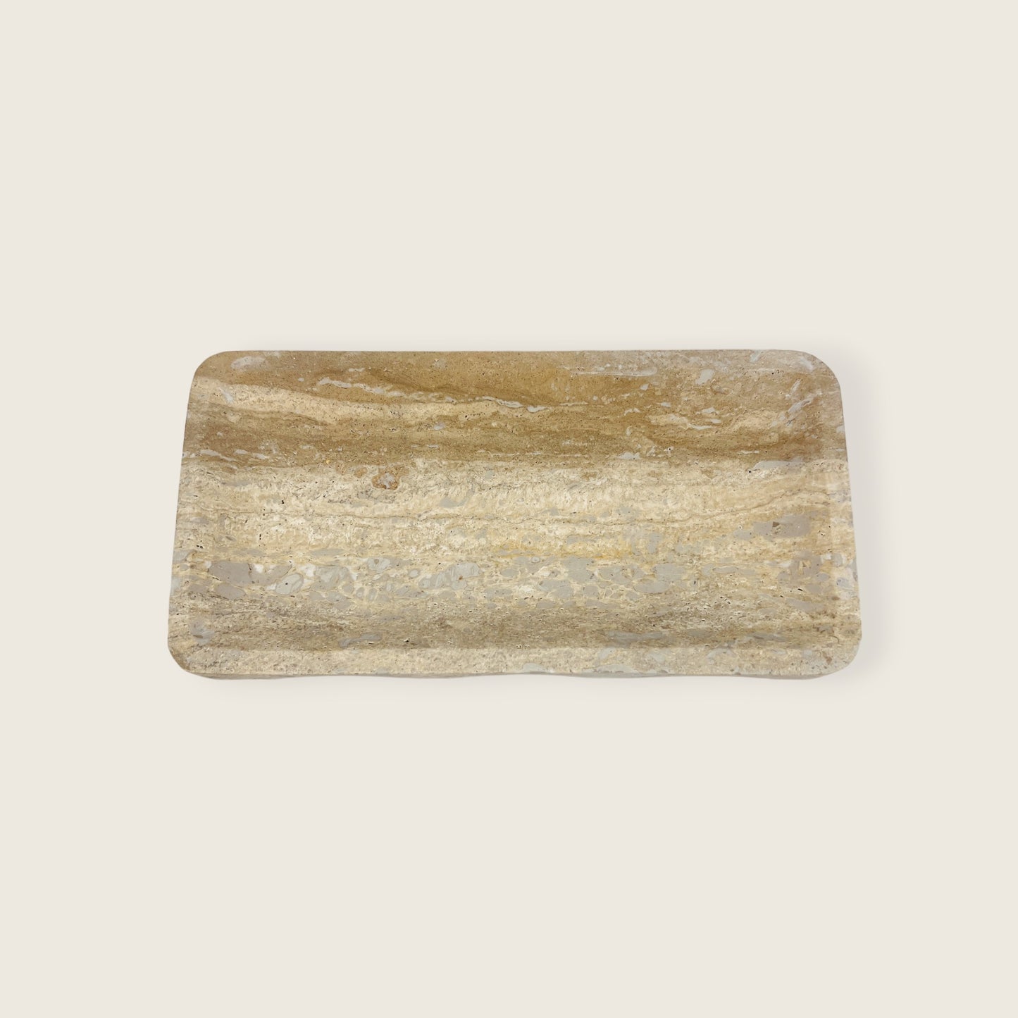 Linear Travertine Tray
