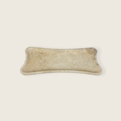 Terra Spotted Travertine Tray