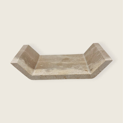 Charlotte Travertine Tray