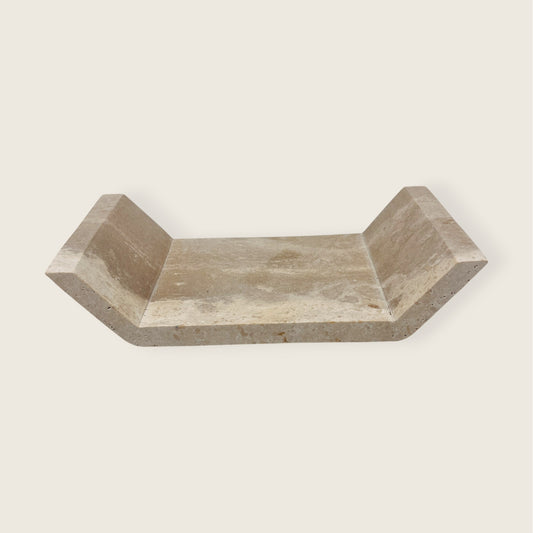 Charlotte Travertine Tray