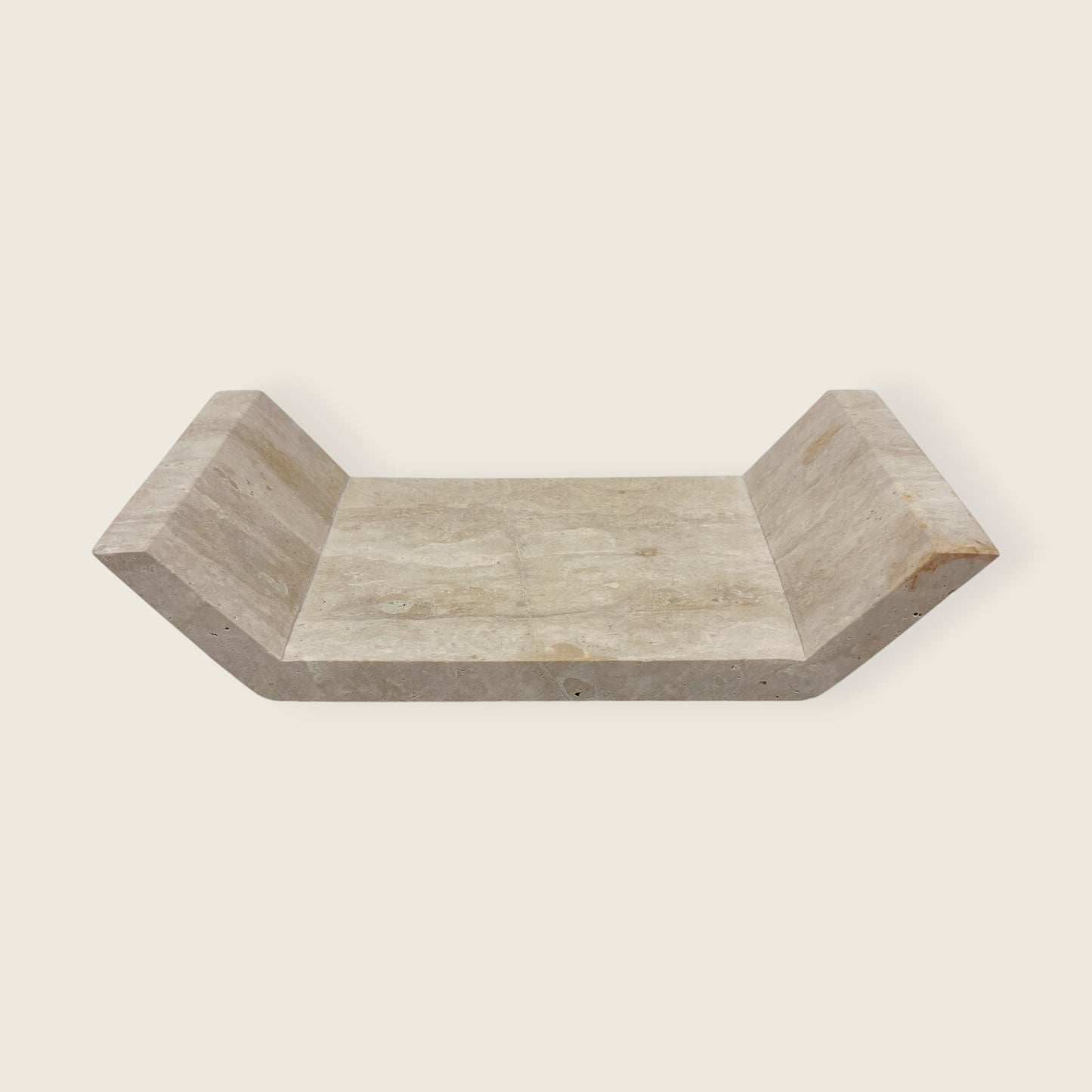 Beige Travertine Tray