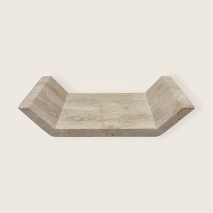 Beige Travertine Tray