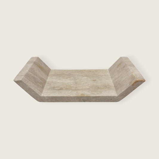Beige Travertine Tray