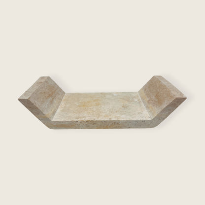 Sand Travertine Tray