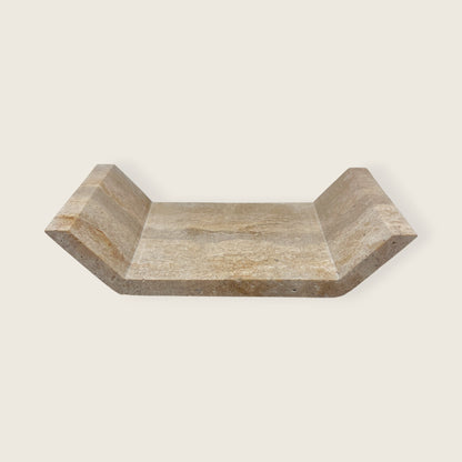 Evza Travertine Tray