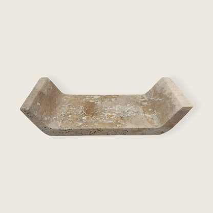 Wes Travertine Tray