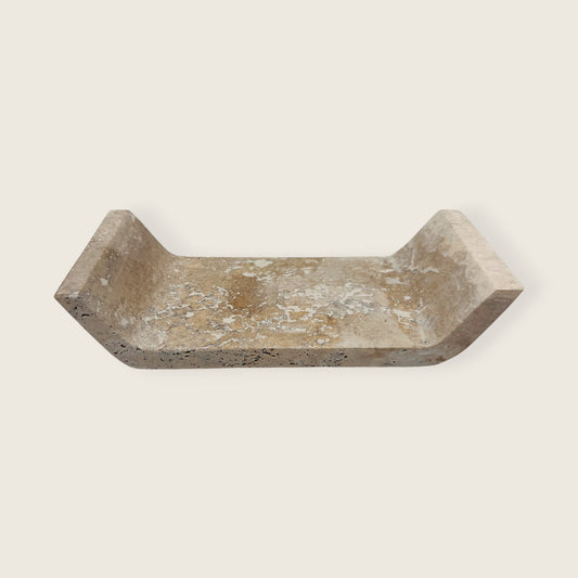 Wes Travertine Tray