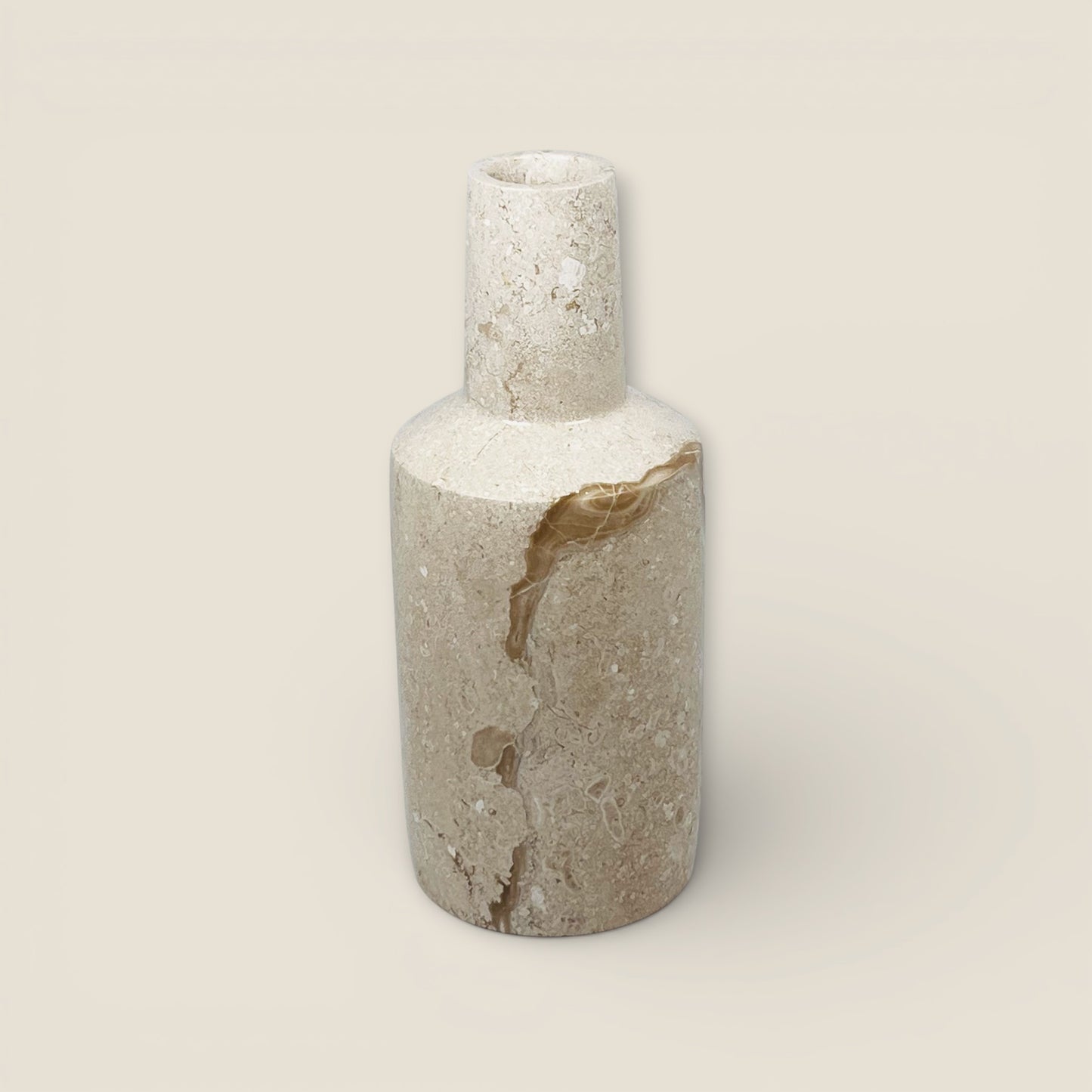 Bottled Vase - Beige