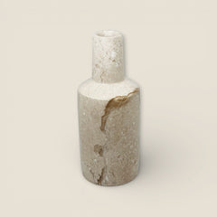 Bottled Vase - Beige