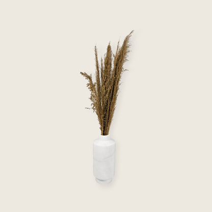 Cylindrical Vase - White