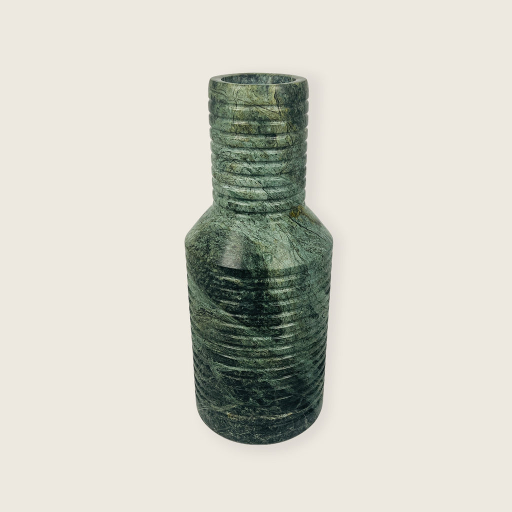 Strata Jungle Green Vase