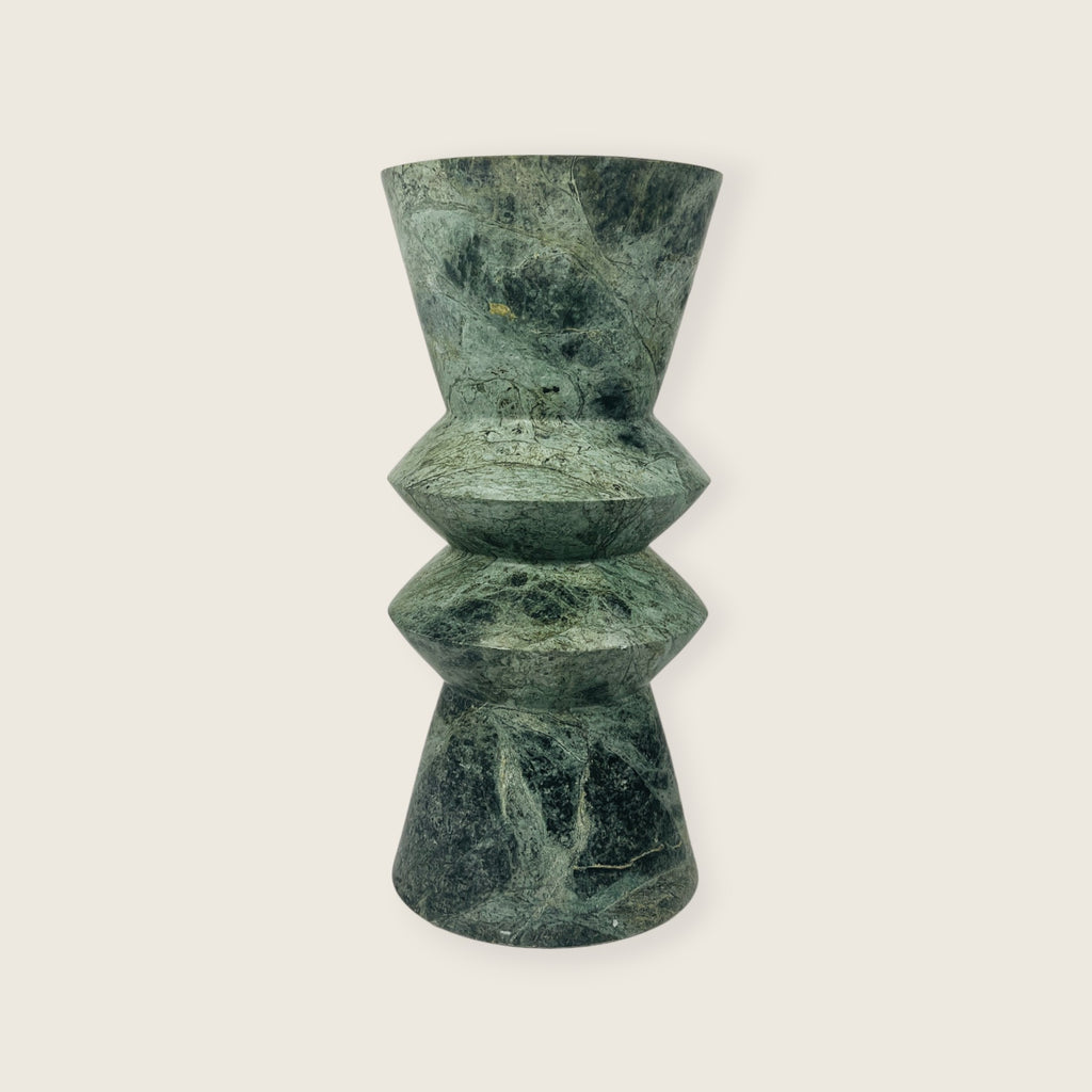 Cascade Jungle Green Vase