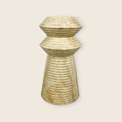 Canyon Vase - Travertine