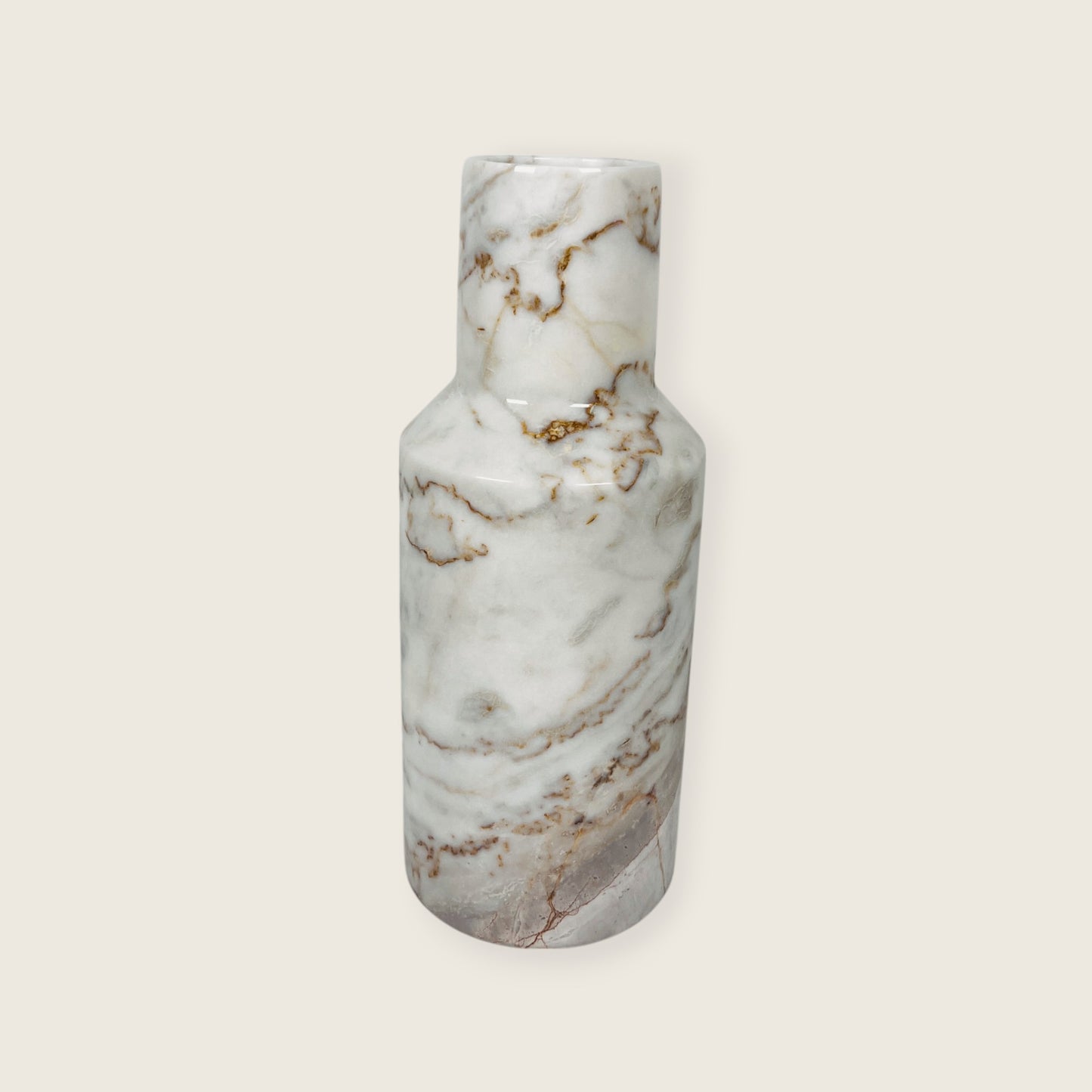 Bottled Vase - Cheetah White