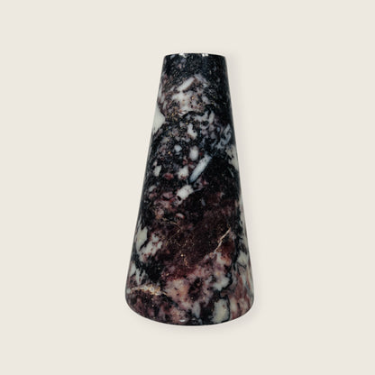 Funnel Vase - Red & White
