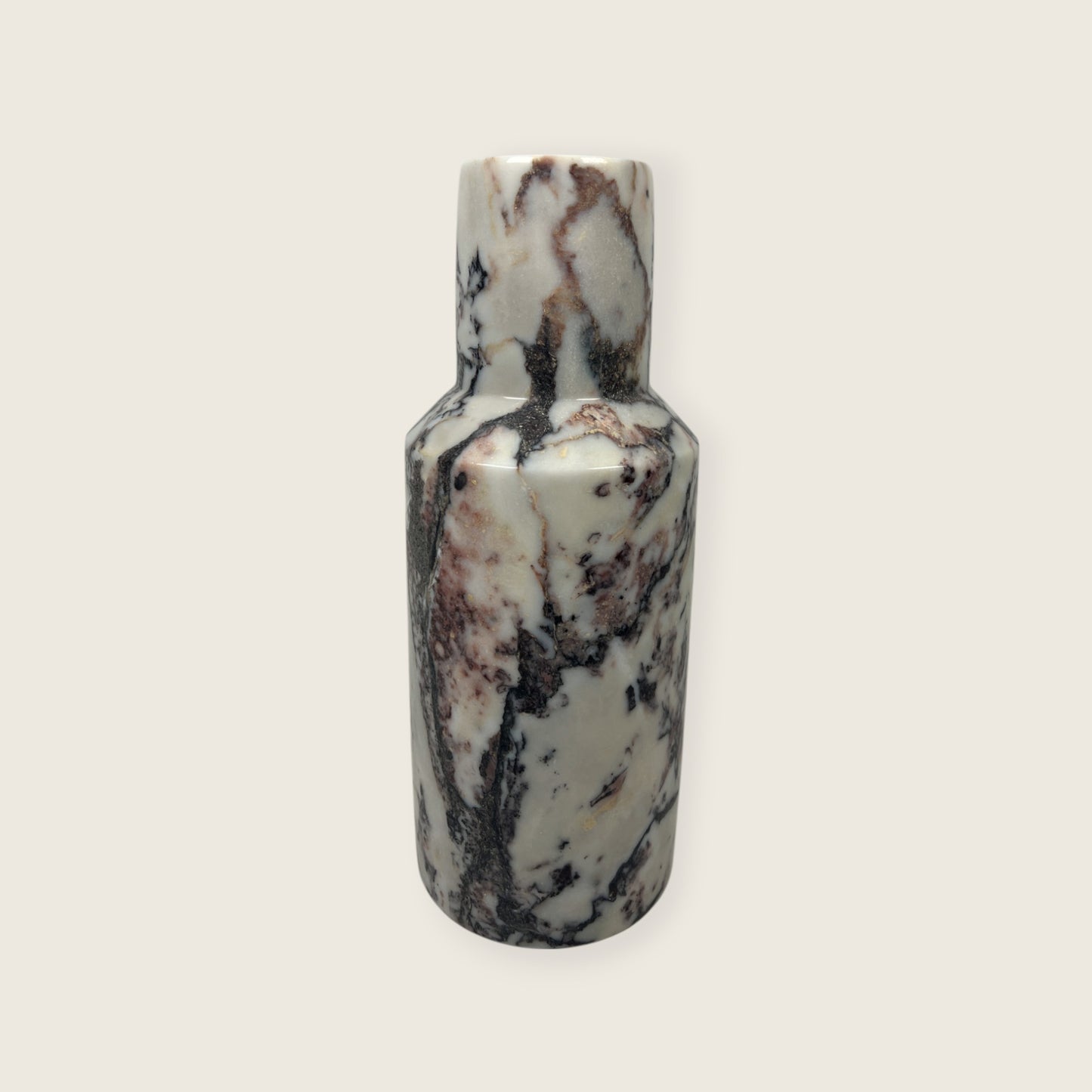 Bottled Vase - Red & White
