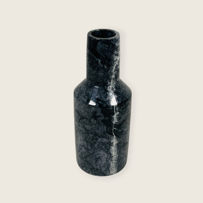 Bottled Vase - Black & Blue