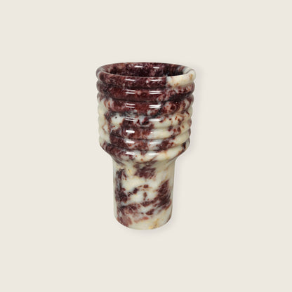 Echo Vase - Red & White