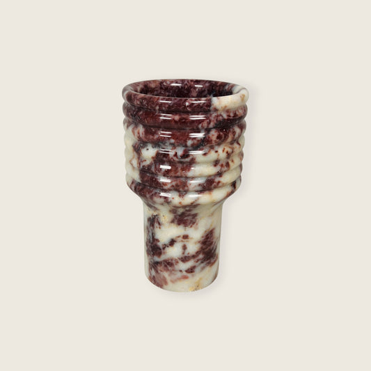 Echo Vase - Red & White