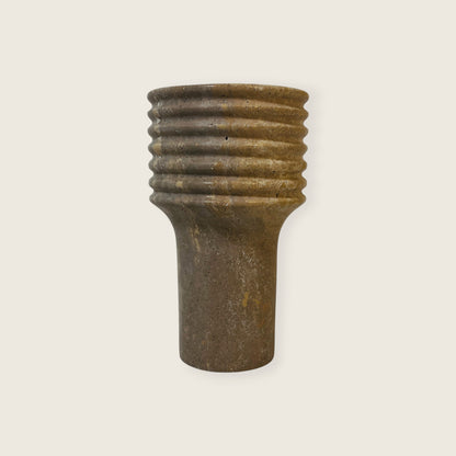 Echo Vase - Travertine