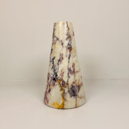 Funnel Vase - Red & White