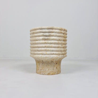 Echo Vase - Travertine