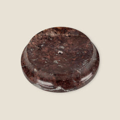 Crater Soap Dish - Burgundy