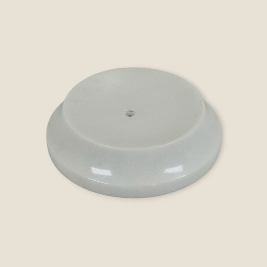 Crater Soap Dish - White