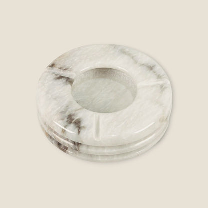 Stacked Rings Ash Tray - Gray