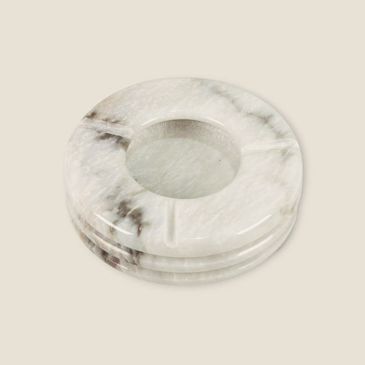 Stacked Rings Ash Tray - Gray