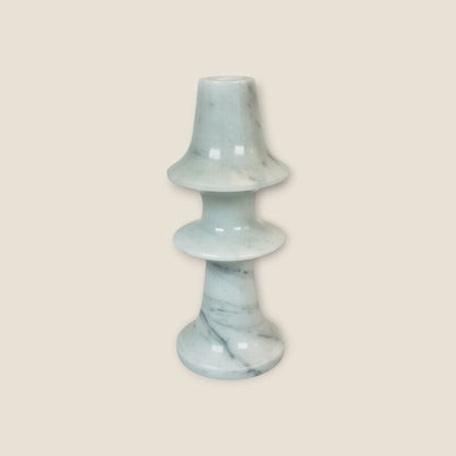 Ringed Mushrom Candle Stand - Small