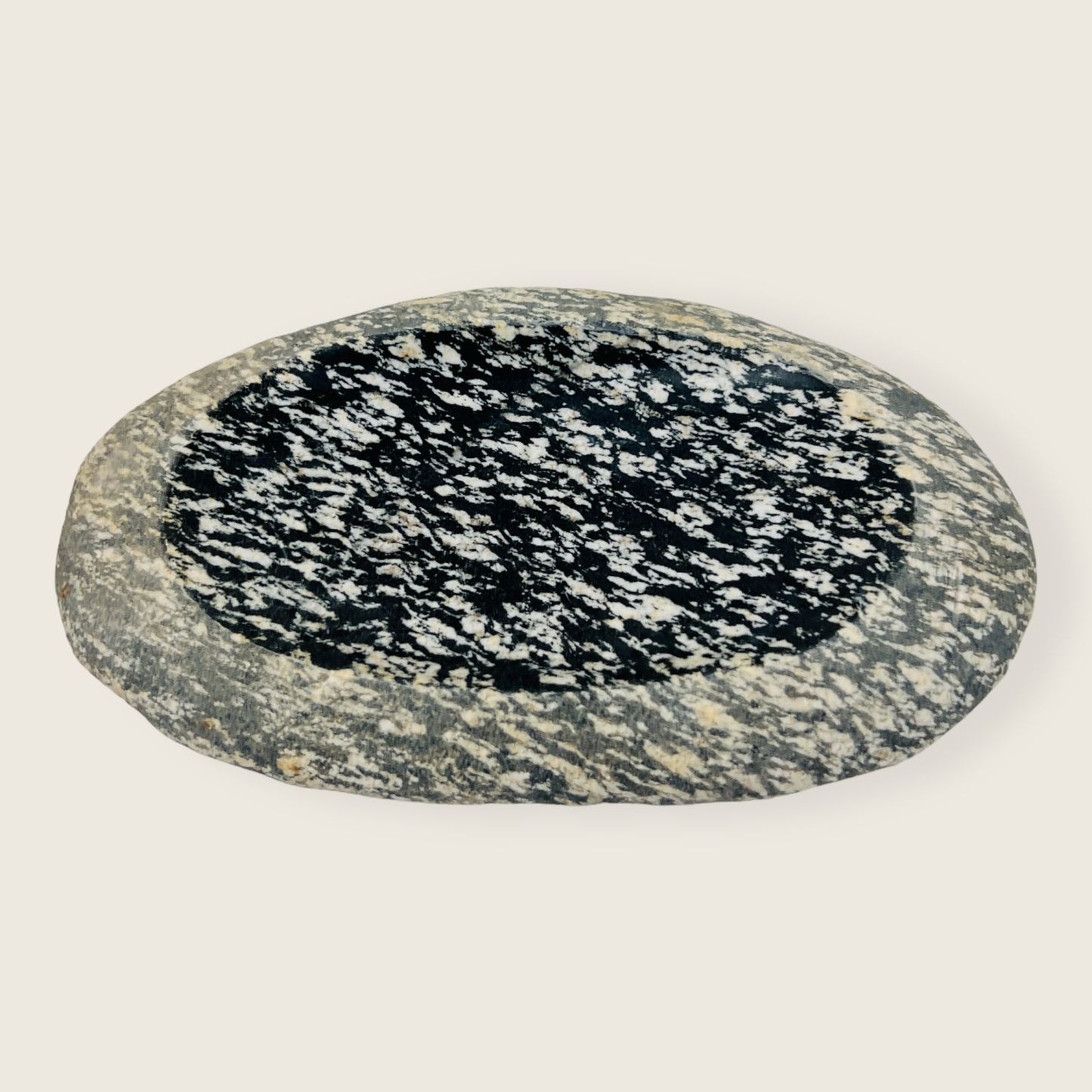 White Grazed Soap Dish - Riverstone