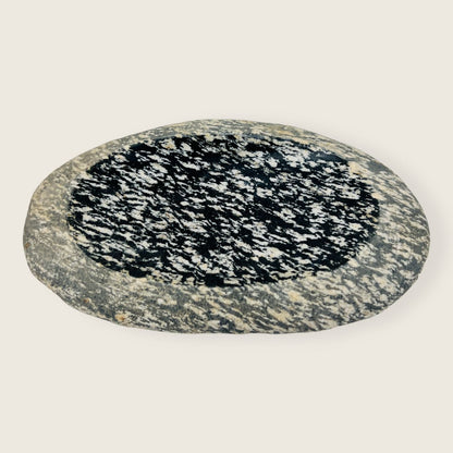 White Grazed Soap Dish - Riverstone