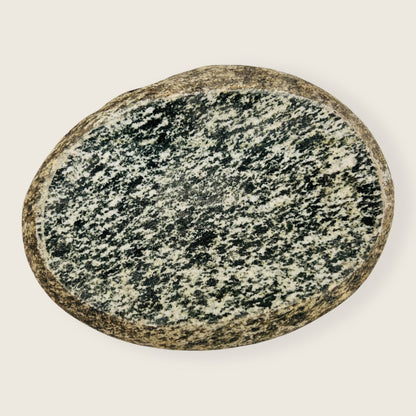 Peppered Spotted Soap Dish - Riverstone