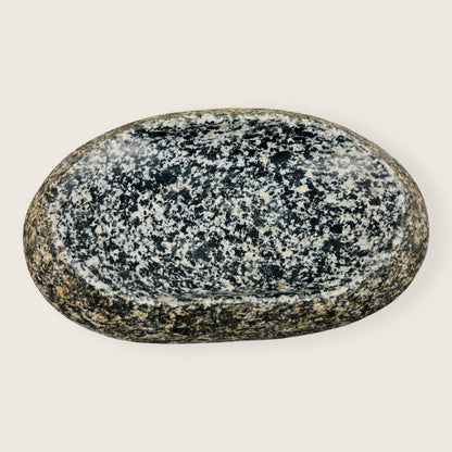 Zebra Spotted Soap Dish - Riverstone