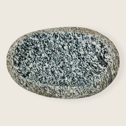 White Speckled Soap Dish - Riverstone