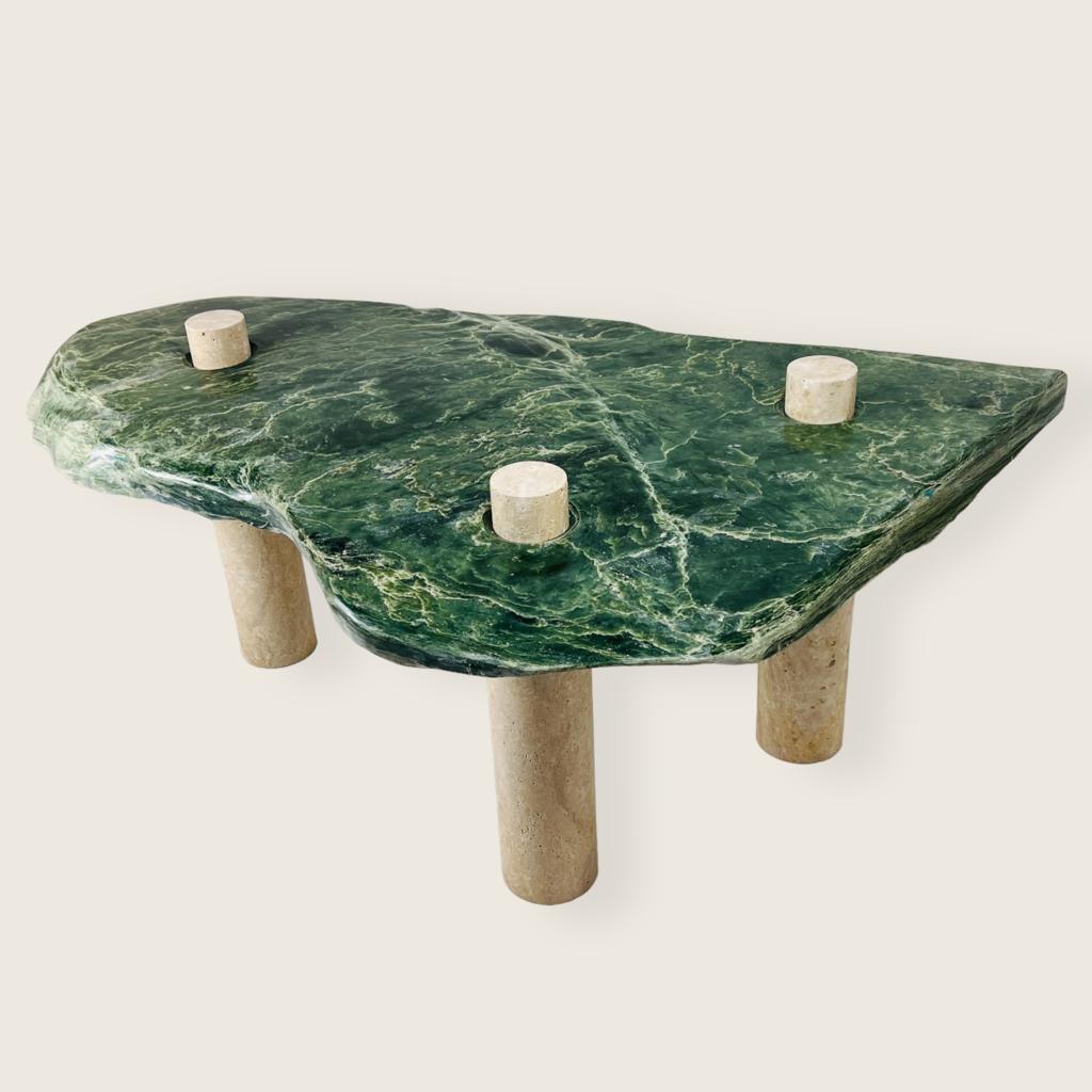 Nephrite Three Horned Side Table