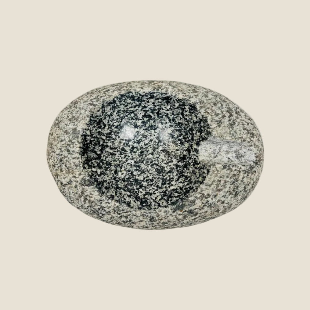 Black Speckled Ash Tray - Riverstone