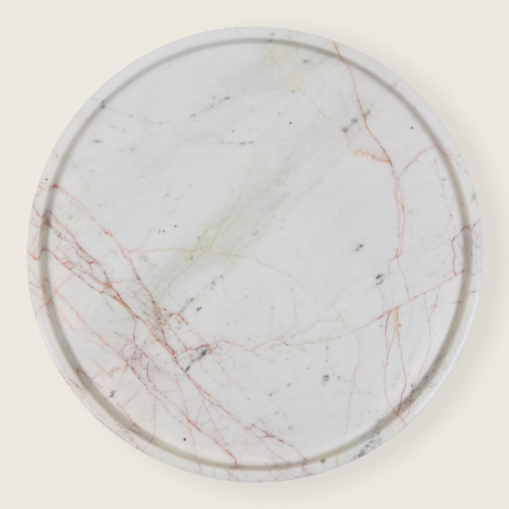 Red Veined Plate