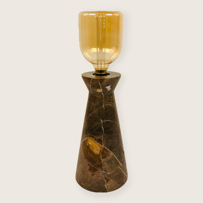 Funnel Table Lamp - Brown