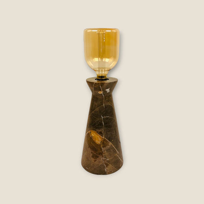 Funnel Table Lamp - Brown