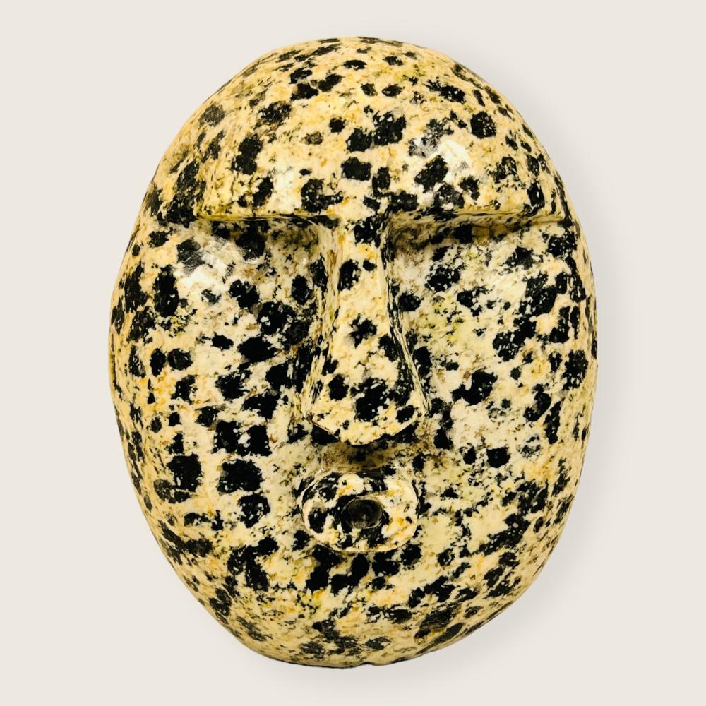 Black Spotted Yellow Head Decor Item