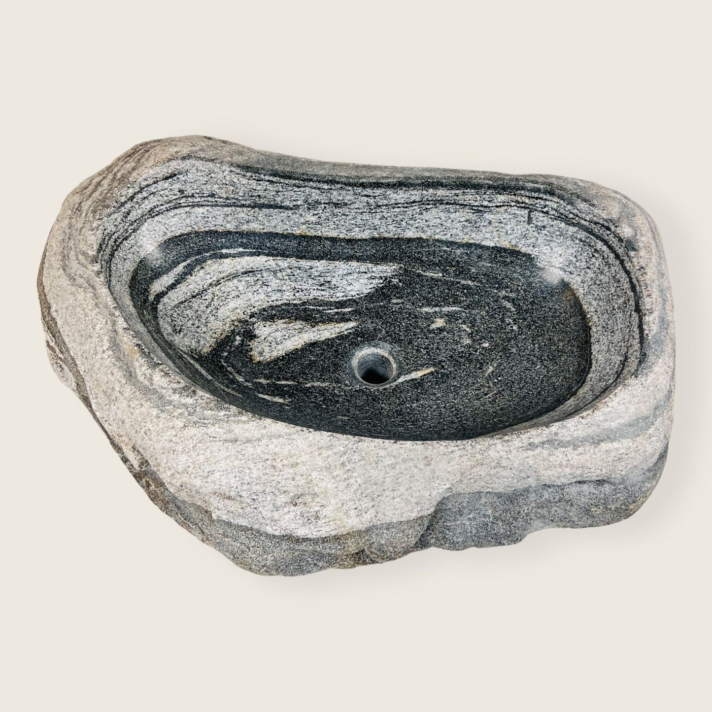White Current River Stone Sink