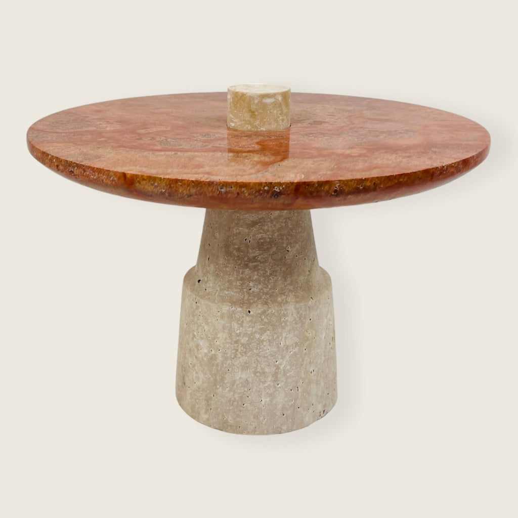 Red Top Marble Dessert Stand