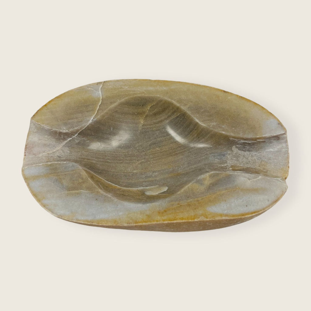 River Stone Sand Hued Ash Tray